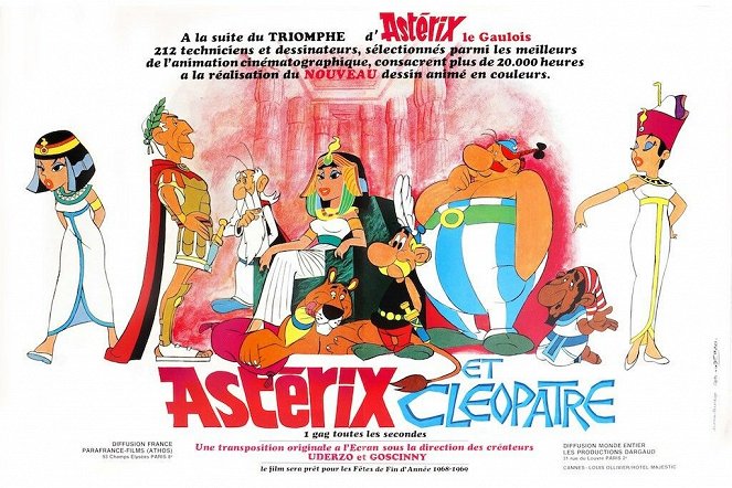 Astérix et Cléopâtre - Affiches