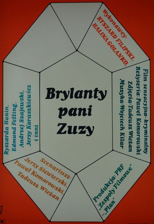Brylanty pani Zuzy - Affiches