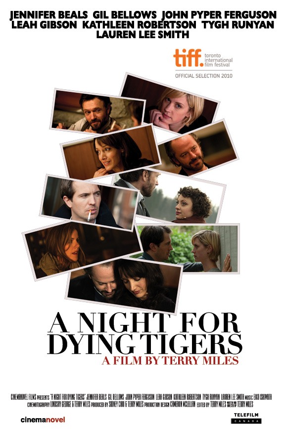 A Night for Dying Tigers - Julisteet