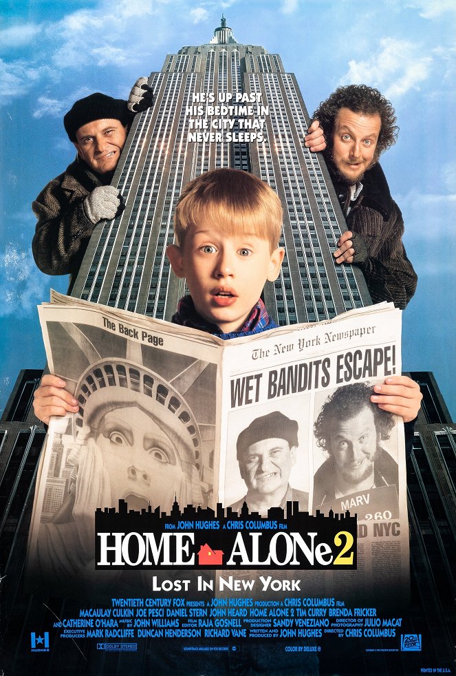Sám doma 2: Ztracen v New Yorku - Plakáty