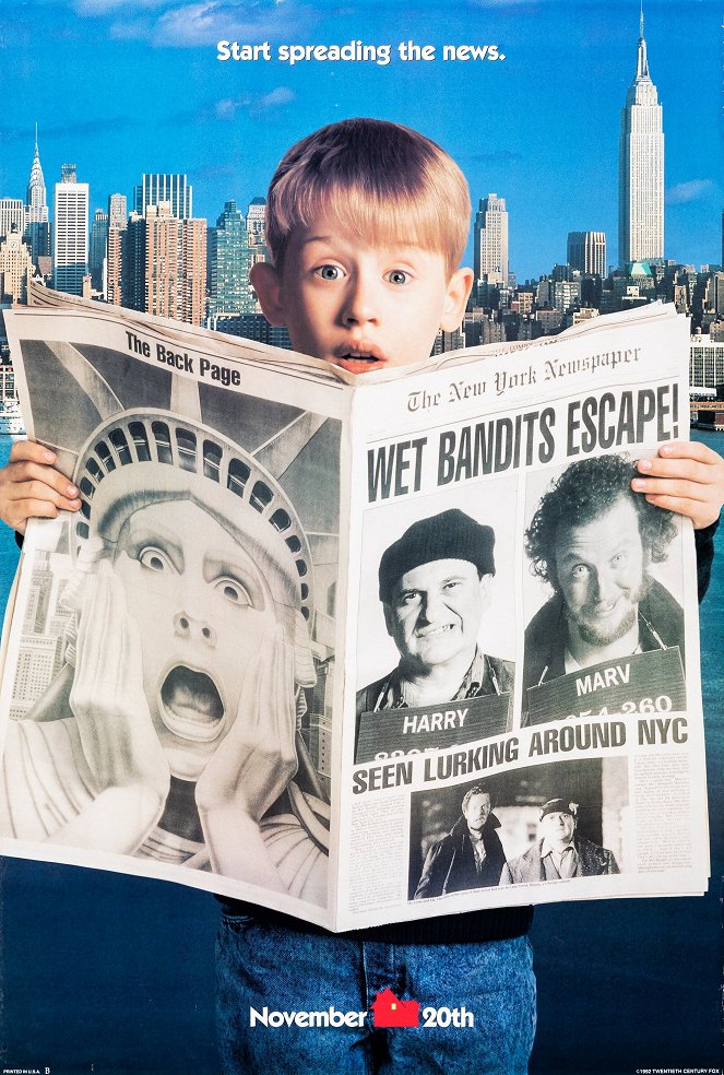 Reszkessetek, betörők! 2.: Elveszve New Yorkban - Plakátok