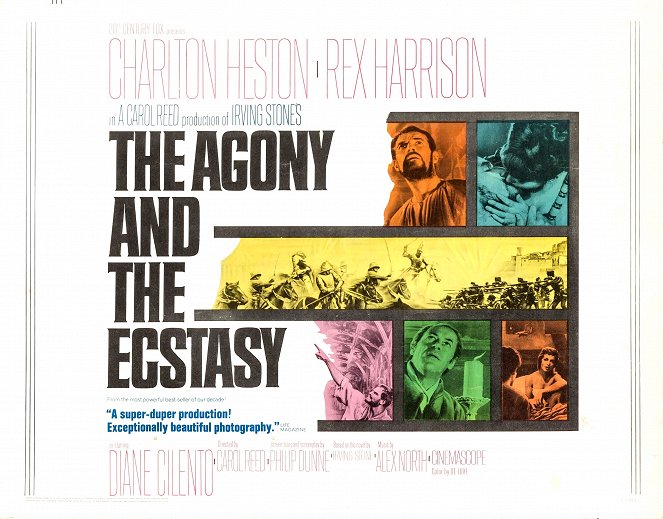 The Agony and the Ecstasy - Posters