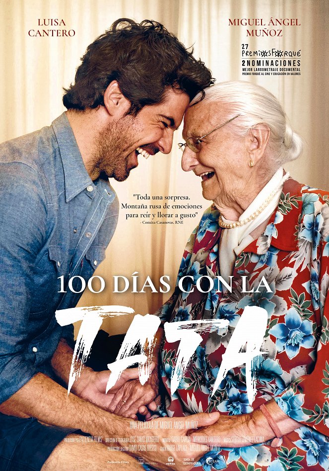 100 días con la Tata - Plakátok