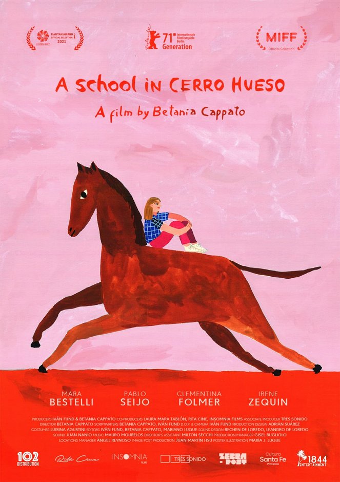 Una escuela en Cerro Hueso - Plakate