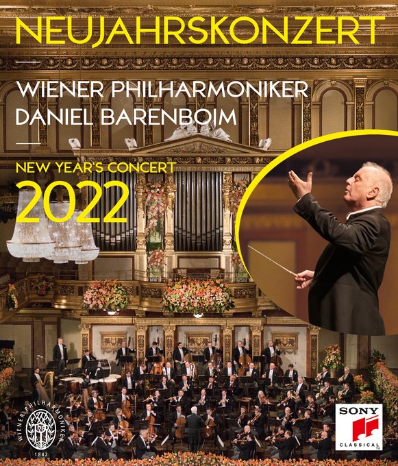 Neujahrskonzert der Wiener Philharmoniker 2022 - Cartazes