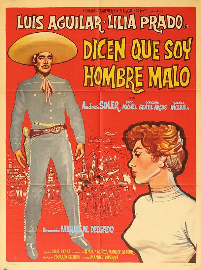 Dicen que soy hombre malo - Posters