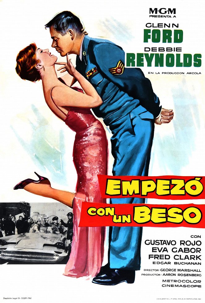 Empezó con un beso - Carteles