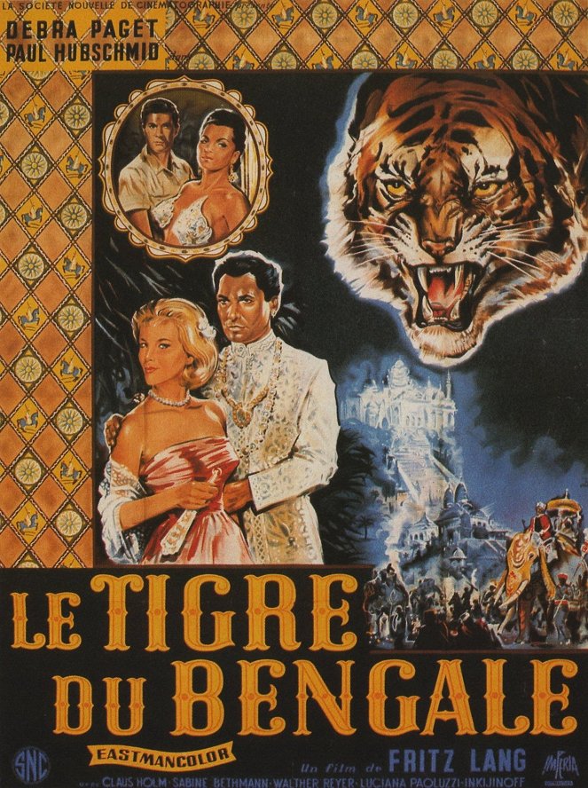 De tijger van Eschnapur - Posters