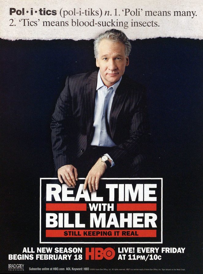 Real Time with Bill Maher - Julisteet