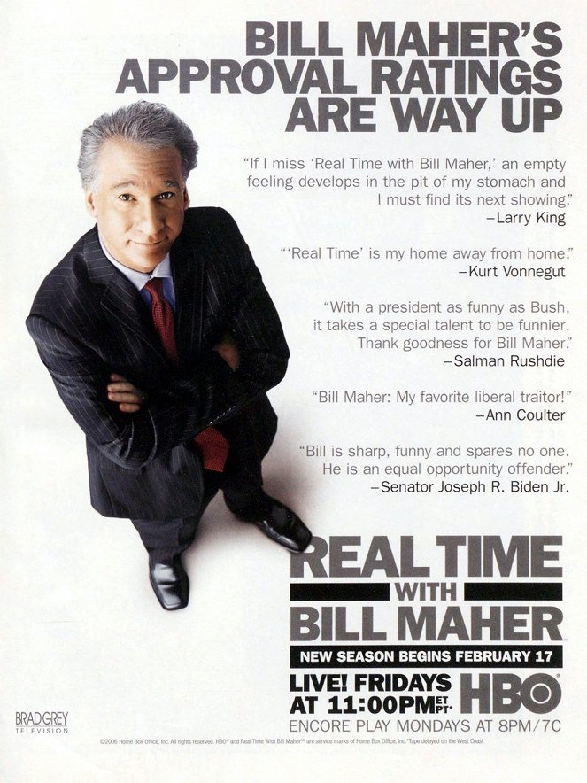 Real Time with Bill Maher - Plakáty