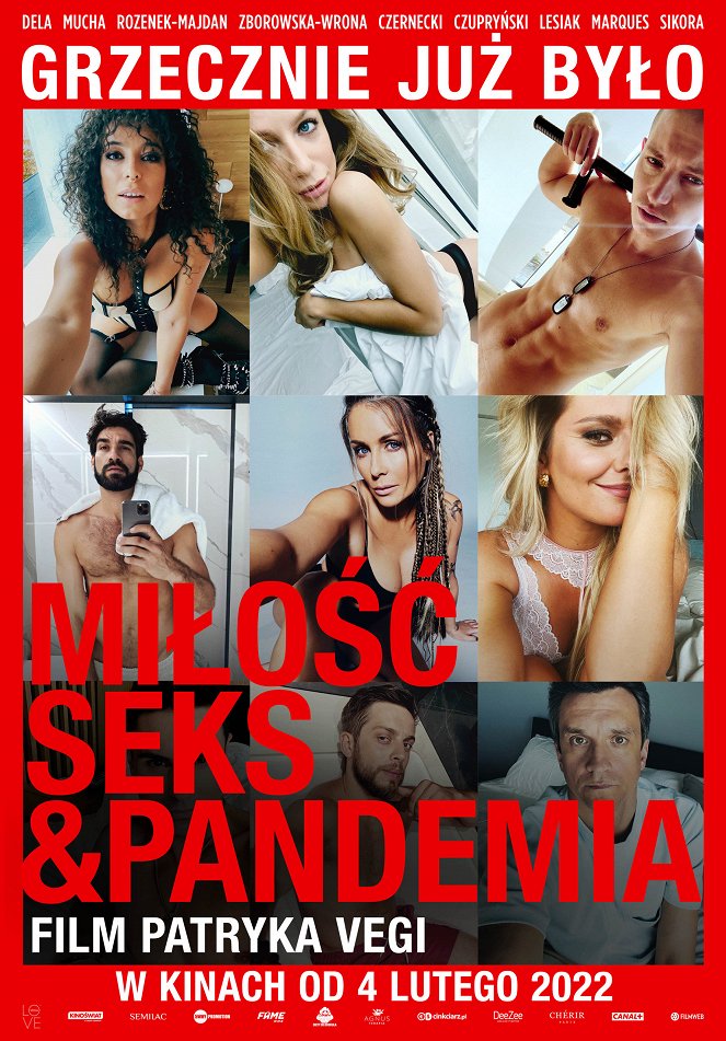 Miłość, seks & pandemia - Carteles