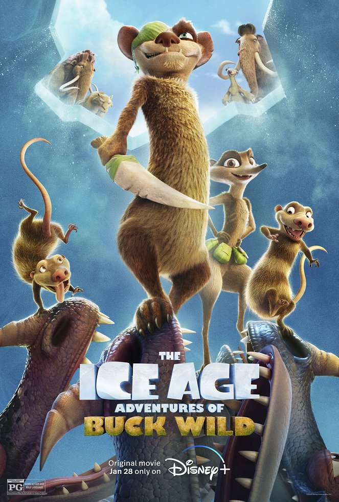 The Ice Age Adventures of Buck Wild - Affiches
