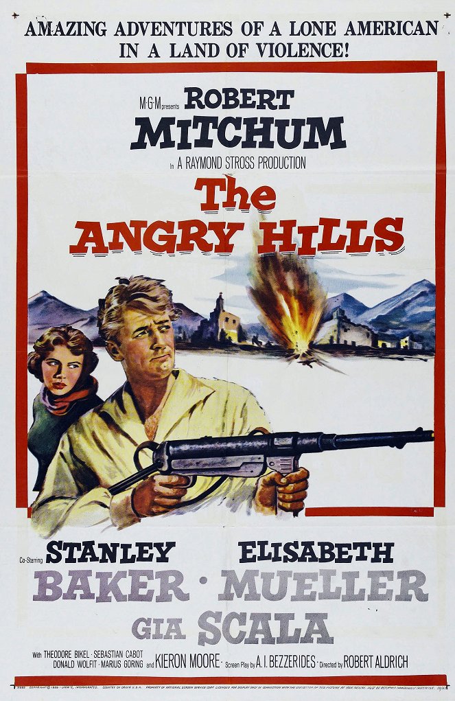 The Angry Hills - Posters