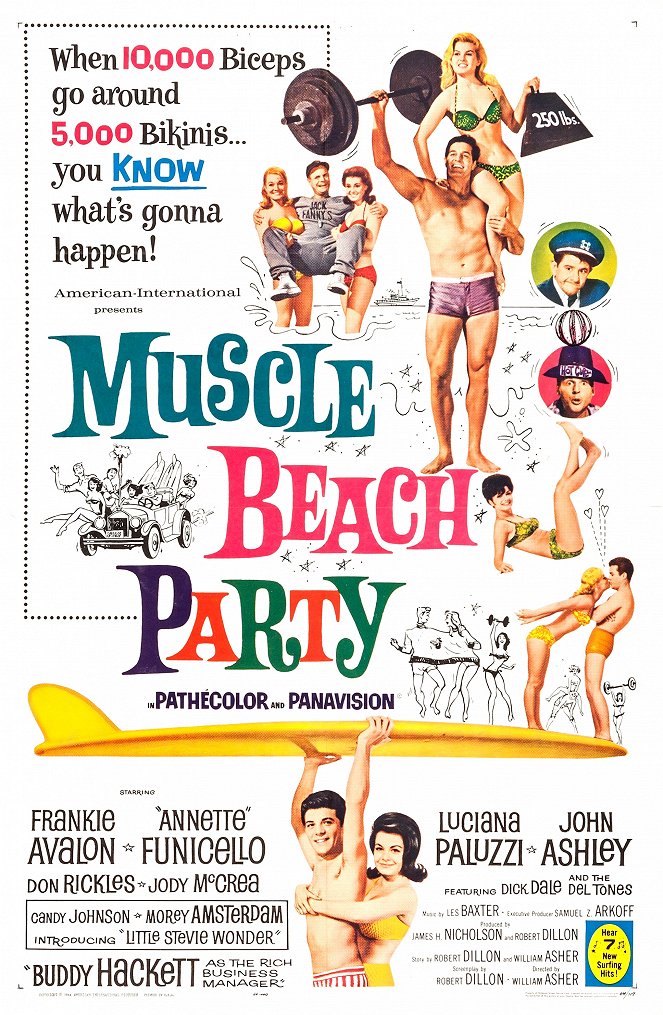 Muscle Beach Party - Plakaty