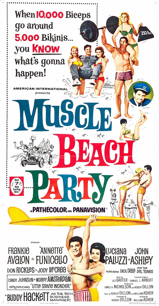Muscle Beach Party - Affiches