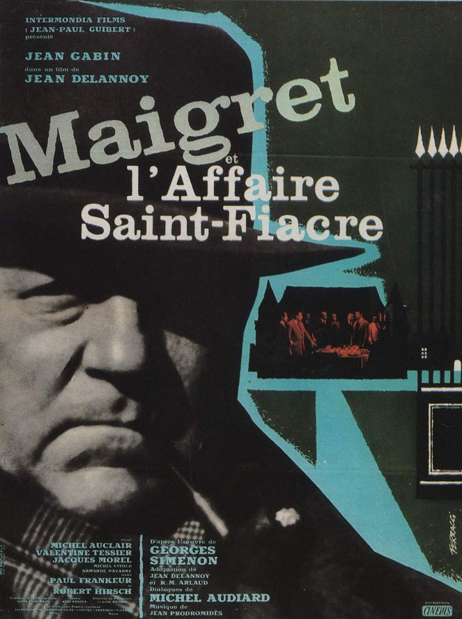 Maigret et l'affaire Saint-Fiacre - Plakaty