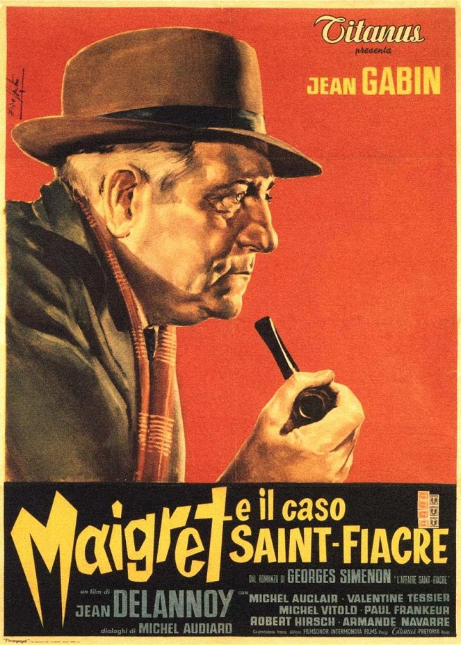 Maigret et l'affaire Saint-Fiacre - Plakaty