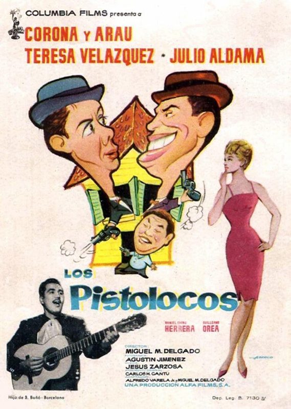 Los pistolocos - Carteles