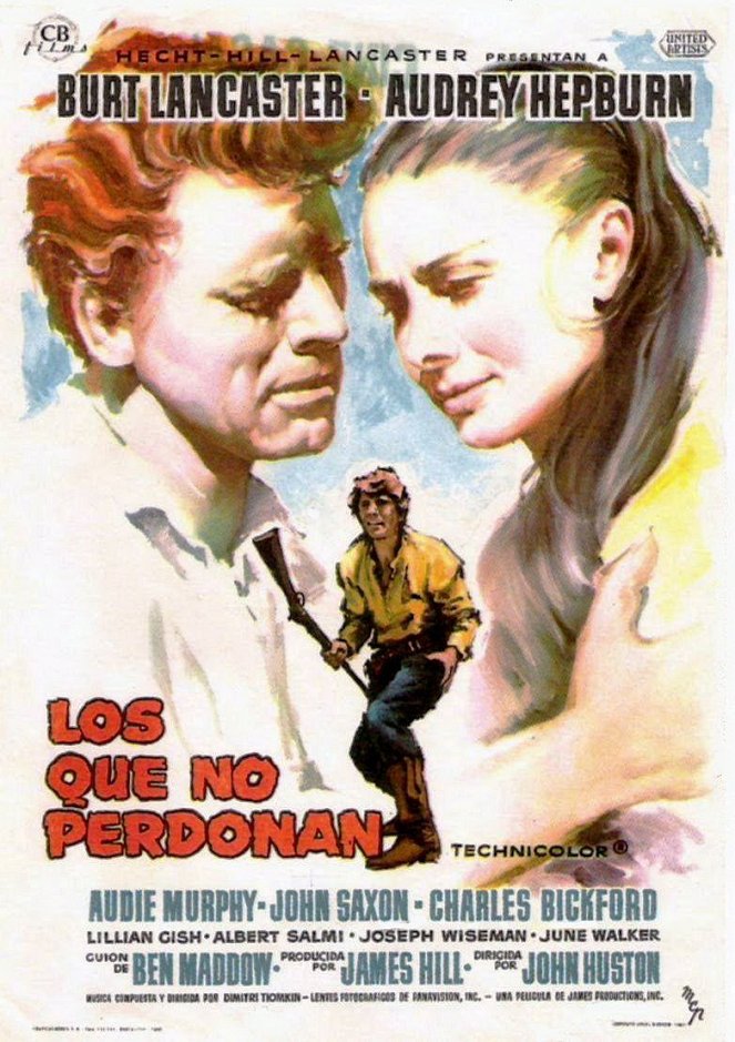 Els que no perdonen - Carteles