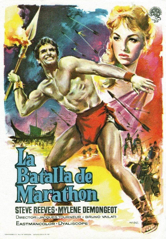 La batalla de Marathón - Carteles