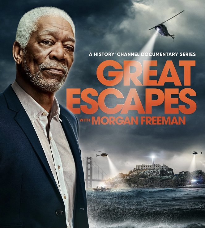 Great Escapes with Morgan Freeman - Carteles
