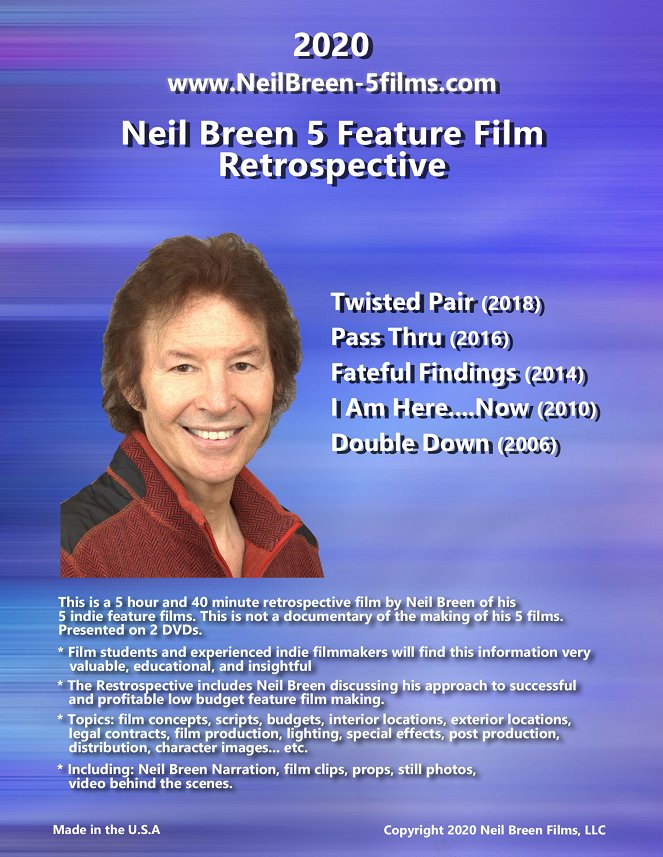 Neil Breen's 5 Film Retrospective - Plakáty