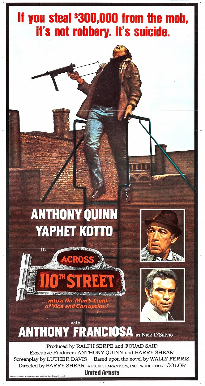 Across 110th Street - Posters