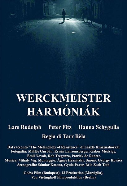Werckmeister Harmonies - Posters
