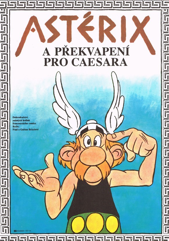 Asterix a prekvapenie pre Cézara - Plagáty