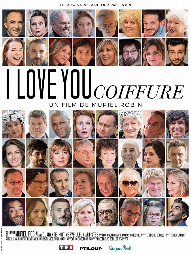 I Love You Coiffure - Cartazes