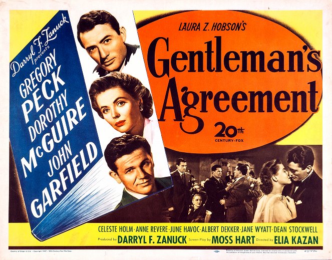 Gentleman's Agreement - Cartazes