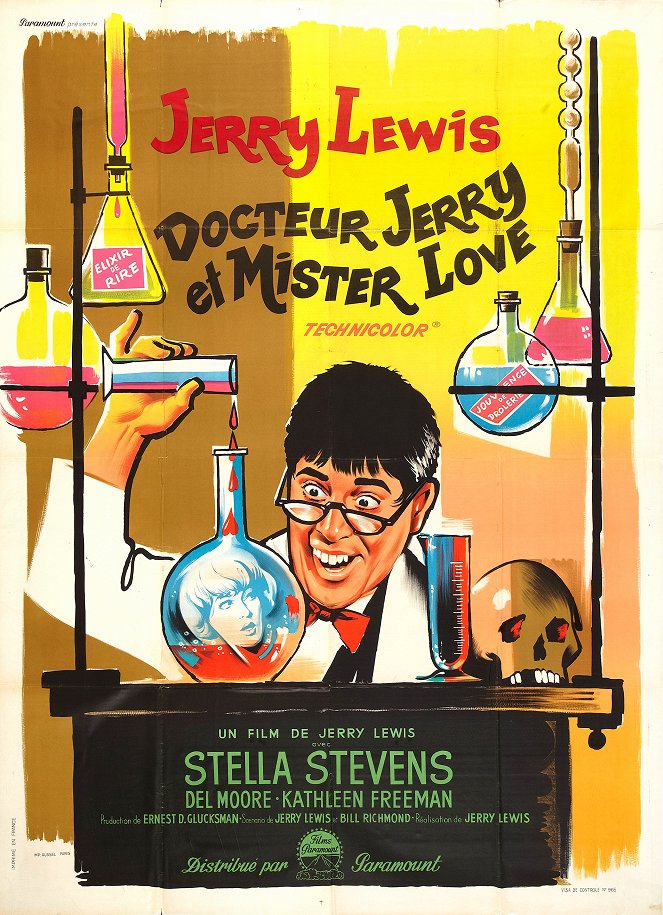 Docteur Jerry et Mister Love - Affiches