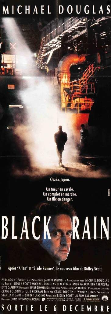 Black Rain - Affiches