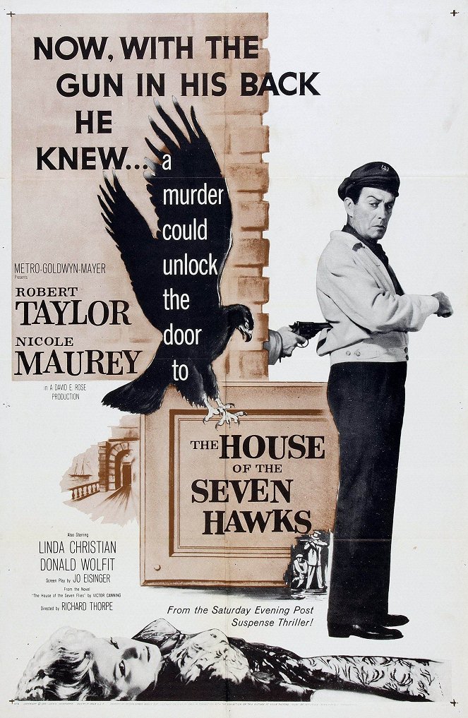 La casa de los siete halcones - Carteles