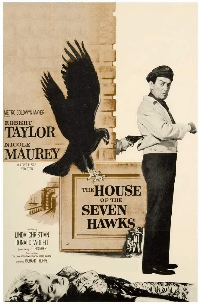 La casa de los siete halcones - Carteles