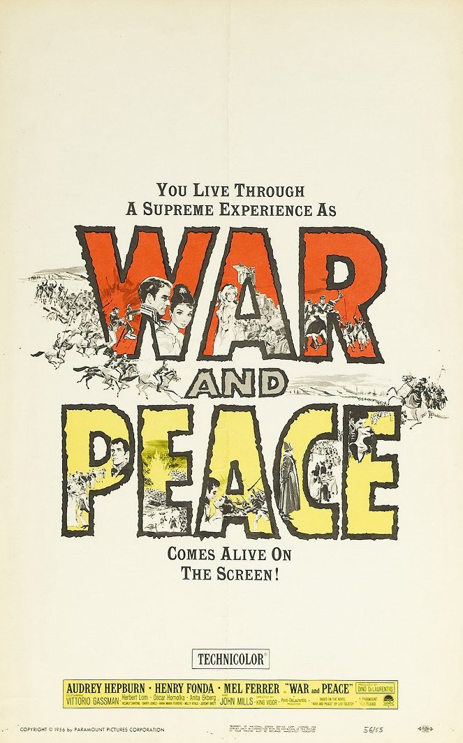 Vojna a mier - Plagáty