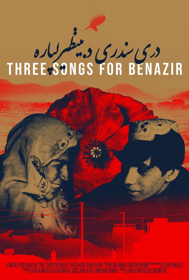 Três Canções Para Benazir - Cartazes