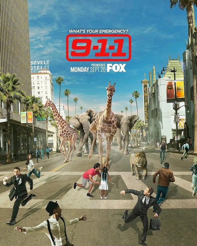 9-1-1 Notruf L.A. - Season 5 - Plakate