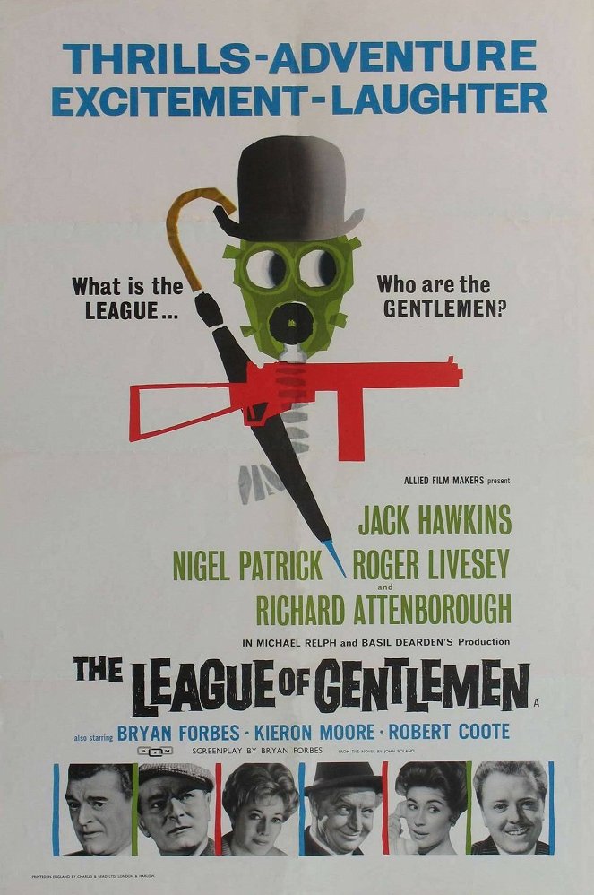 Liga gentlemanů - Plakáty