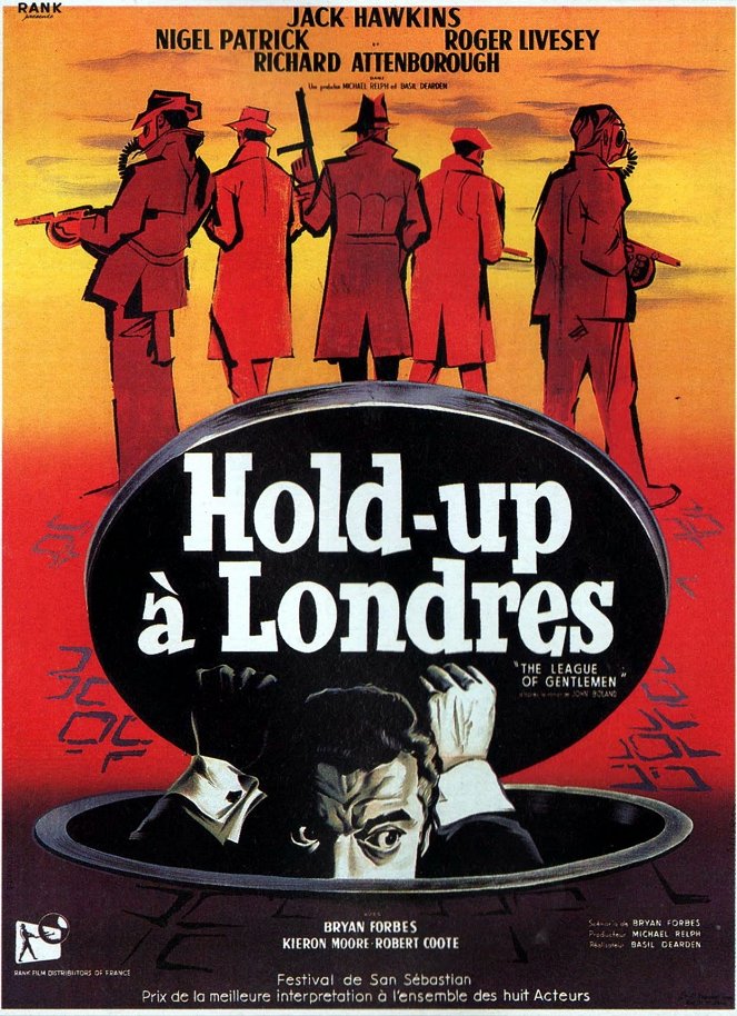Hold-up à Londres - Affiches