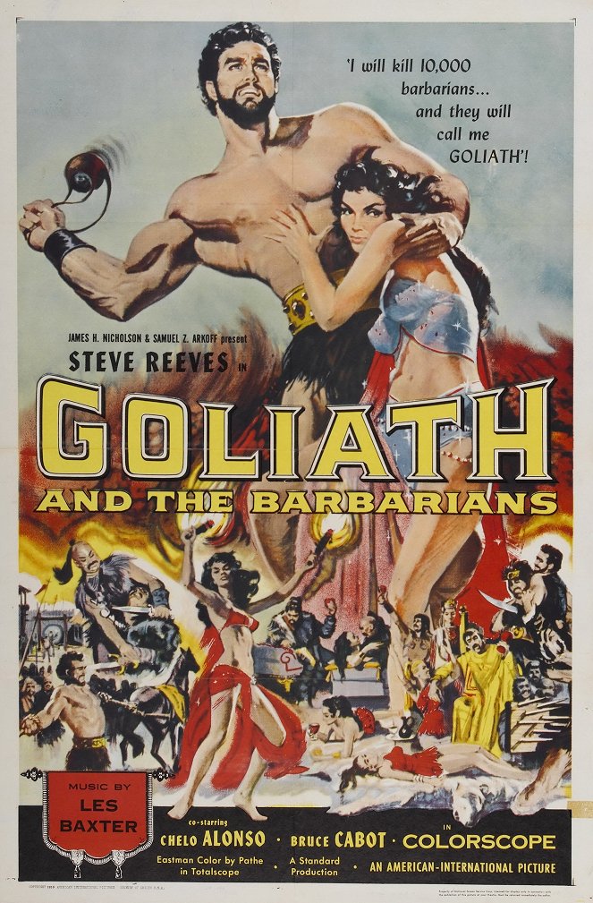 Goliath and the Barbarians - Posters