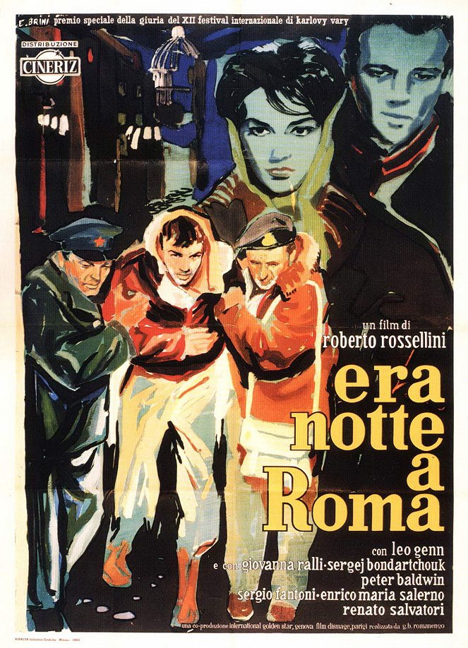 Rómában éjszaka volt - Plakátok