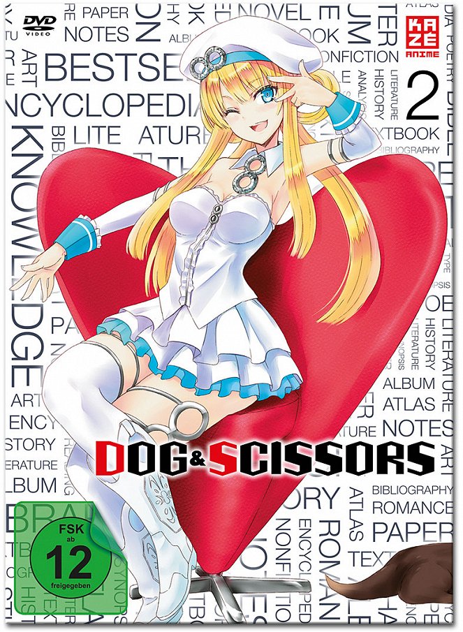 Dog & Scissors - Plakate