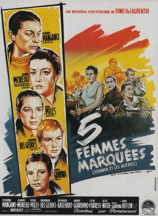 Cinq Femmes marquées - Affiches