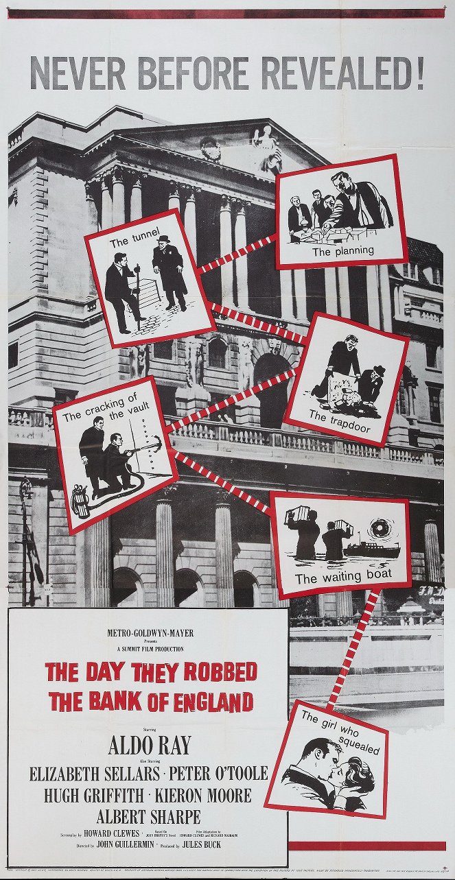The Day They Robbed the Bank of England - Affiches