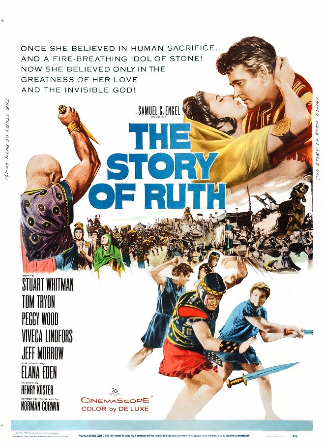 L'Histoire de Ruth - Affiches