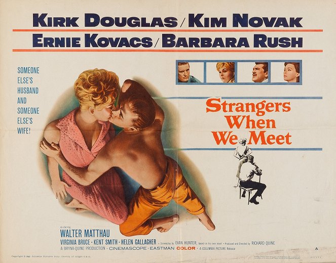Strangers When We Meet - Posters