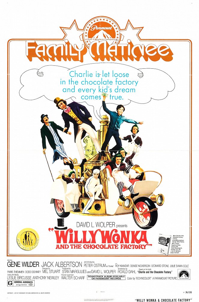 Willy Wonka & the Chocolate Factory - Posters