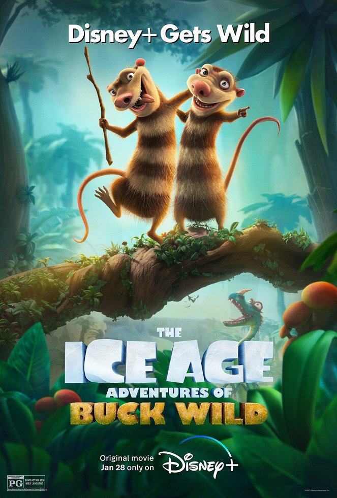 Ice Age - Die Abenteuer von Buck Wild - Plakate