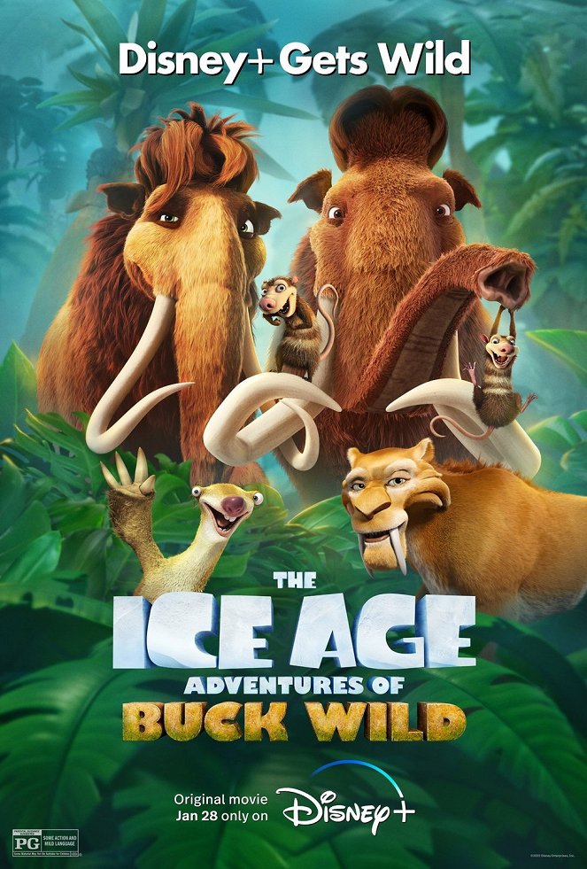 The Ice Age Adventures of Buck Wild - Plakaty